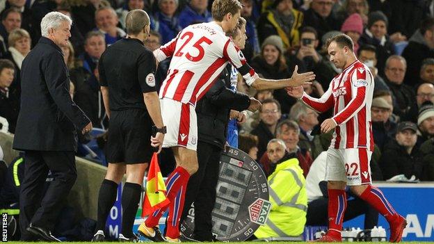 Crouch and Shaqiri