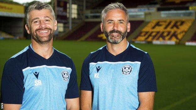 Stephen Robinson and Keith Lasley