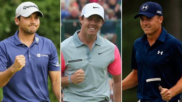 Jason Day, Rory McIlroy and Jordan Spieth