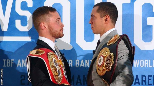 Carl Frampton and Scott Quigg