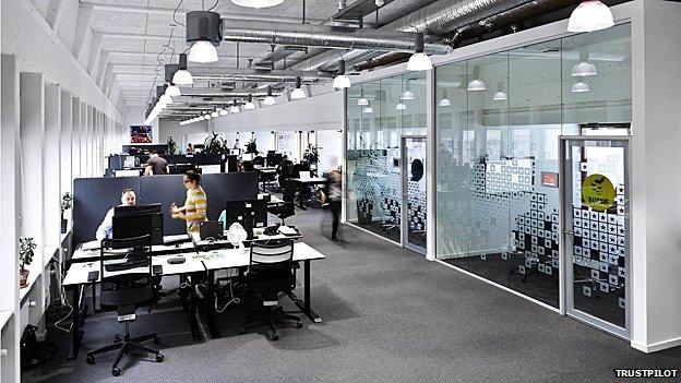 Inside Trustpilot's offices