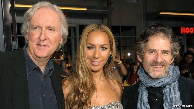 James Cameron, Leona Lewis and James Horner