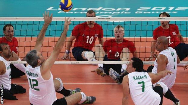 Sitting Volleyball