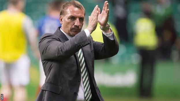 Celtic manager Brendan Rodgers