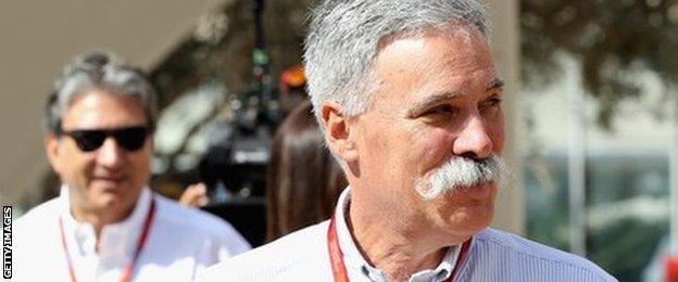 Chase Carey, chairman of Liberty Media