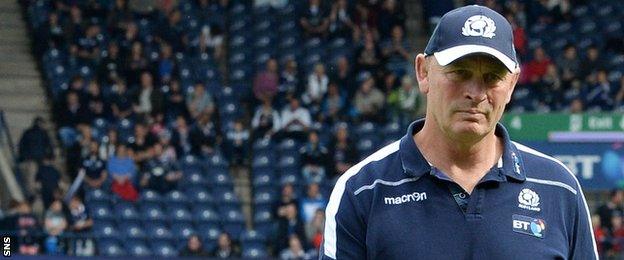 Scotland head coach Vern Cotter