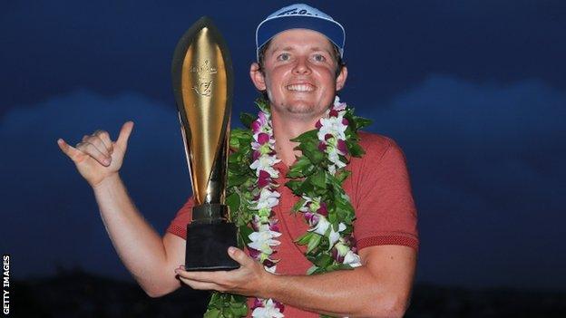 Cameron Smith made a birdie on the 18th hole to force a play-off at the Sony Open