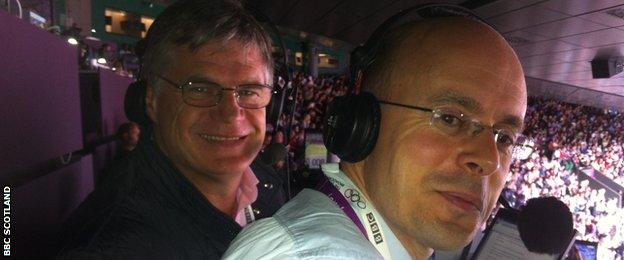 Kheredine was joined by John Beattie in the Wimbledon commentary box