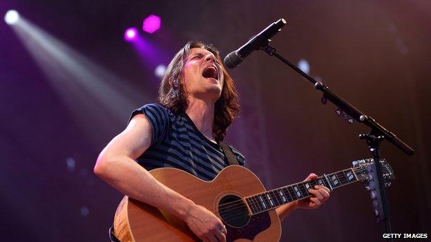 James Bay performs onstage