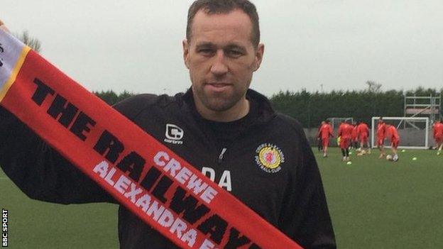 David Artell came in to replace the sacked Steve Davis as Crewe Alexandra manager in January