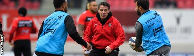 Toulon coach Mike Ford