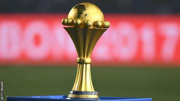 The Africa Cup of Nations trophy