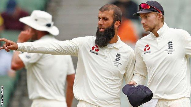 Moeen Ali made his Test debut in 2014