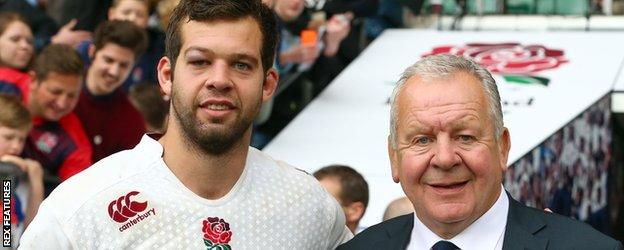 Josh Beaumont and Bill Beaumont