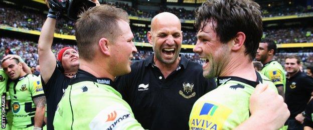 Dylan Hartley, Jim Mallinder, Ben Foden