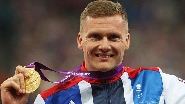 Wheelchair racer David Weir