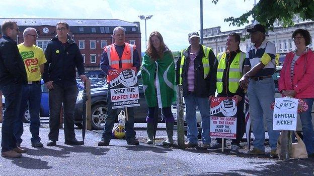 RMT picket