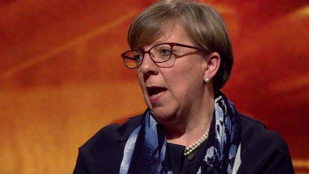 Alison Saunders on Newsnight