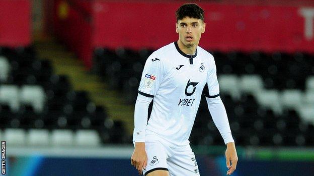 Midfielder Jack Evans has captained Swansea City's U23 team