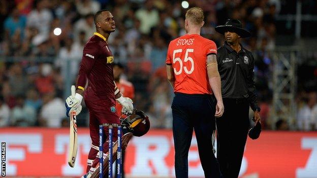 Marlon Samuels and Ben Stokes