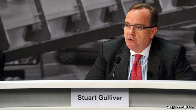 HSBC group chief executive Stuart Gulliver