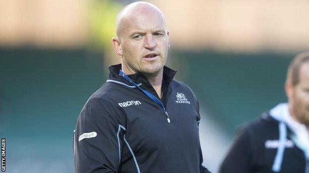 Glasgow Warriors head coach Gregor Townsend