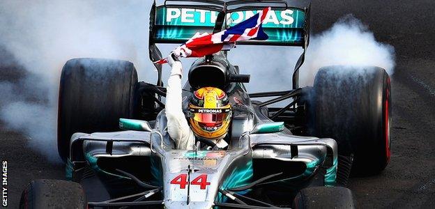 Mercedes F1 driver Lewis Hamilton