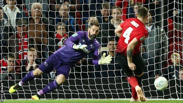 Scott Carson was on Liverpool's substitutes bench when they lost to Jose Mourinho's Chelsea in the 2005 League Cup final