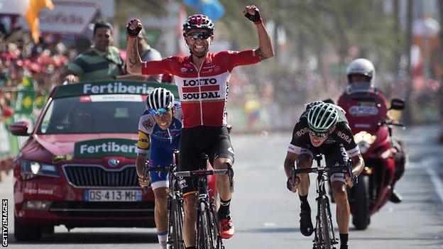 Tomasz Marczynski claims stage six victory