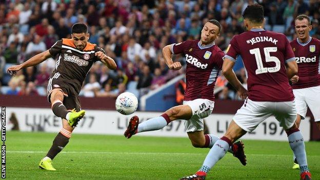 Neal Maupay is now the Championship's top scorer with five goals in four games this season