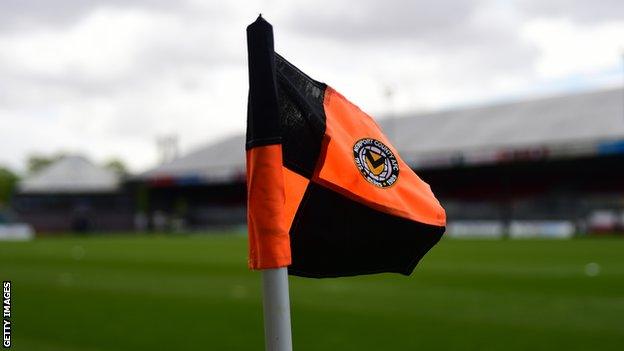 Newport County corner flag