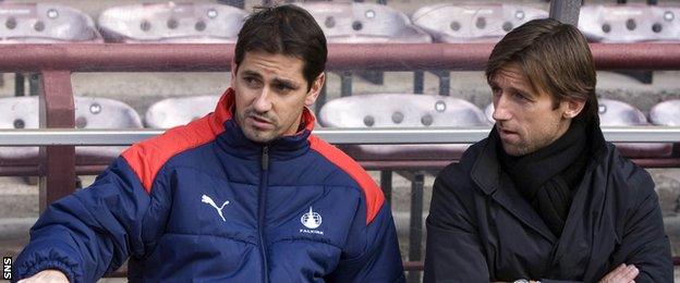 Jackie McNamara and Neil McCann