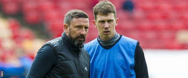 Derek McInnes and Ryan Jack