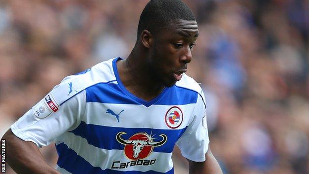 Reading striker Yakou Meite