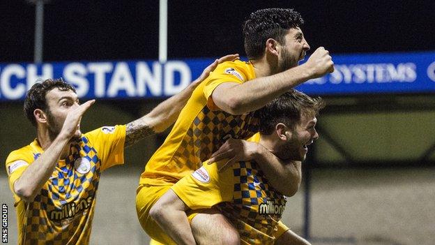 Morton bounced back after a 3-0 loss at Palmerston Park on Saturday