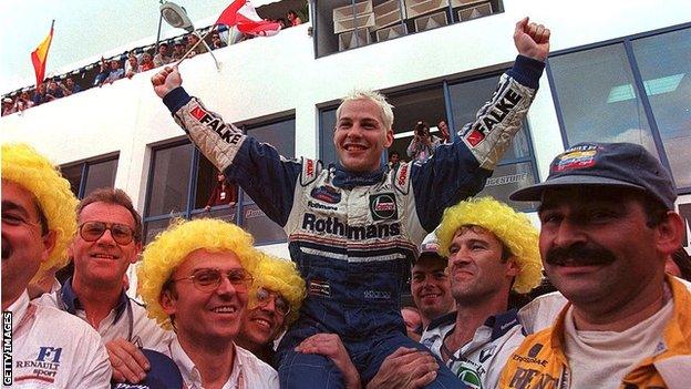 Canadian Jacques Villeneuve