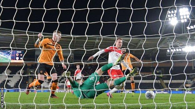 Cauley Woodrow's father, Martin Patching, played for Wolves and Watford