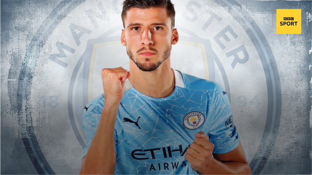 Manchester City defender Ruben Dias