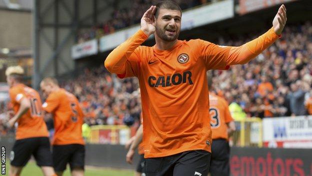 Dundee United striker Nadir Ciftci