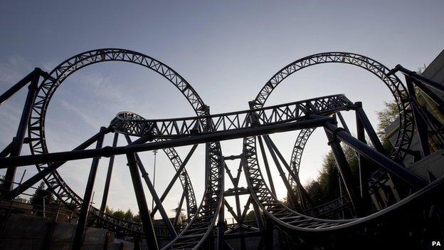 Smiler ride at Alton Towers