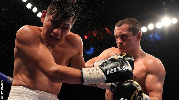 Scott Quigg and Jose Cayetano