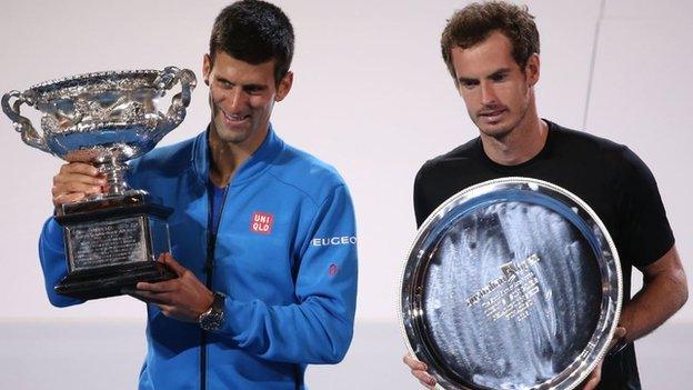 Novak Djokovic and Andy Murray