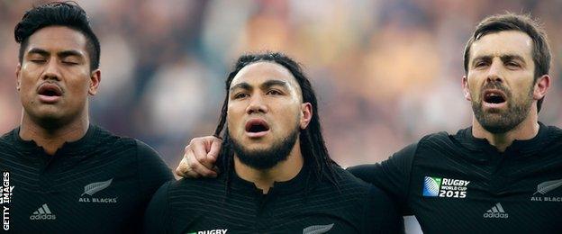 Julian Savea, Ma'a Nonu and Conrad Smith