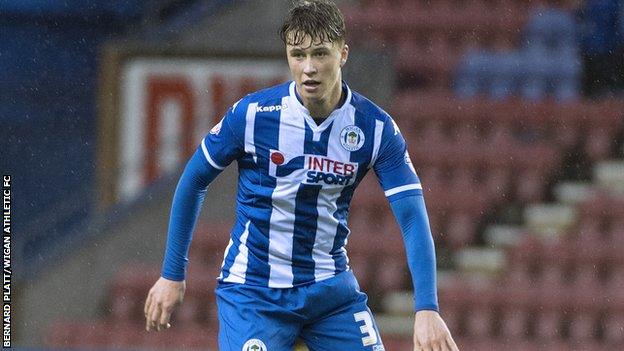 Wigan Athletic defender Jack Hendry