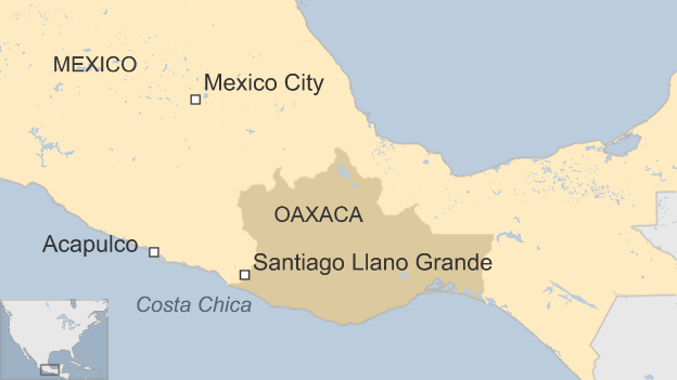 Map of Mexico