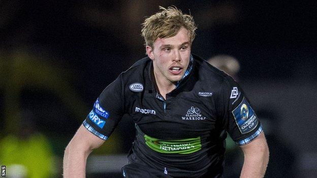 Scotland and Glasgow Warriors lock Jonny Gray