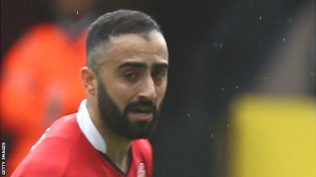 Erhun Oztumer has scored 17 goals in 50 appearances for Walsall this season