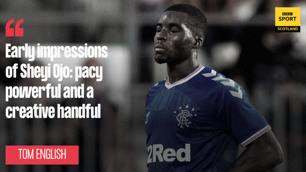 Tom English on Sheyi Ojo.