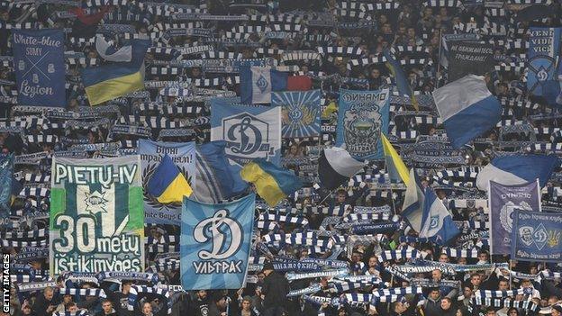 Dynamo Kiev fans