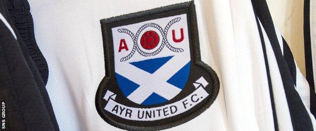 Ayr United have been using a saltire on their crest since the 1950s